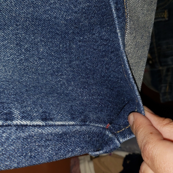 90's Vintage BONGO Denim Capris - Picture 2 of 10